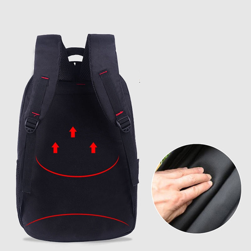 Mochila masculina casual da WEIXIER com design ergonômico e material resistente para uso diário