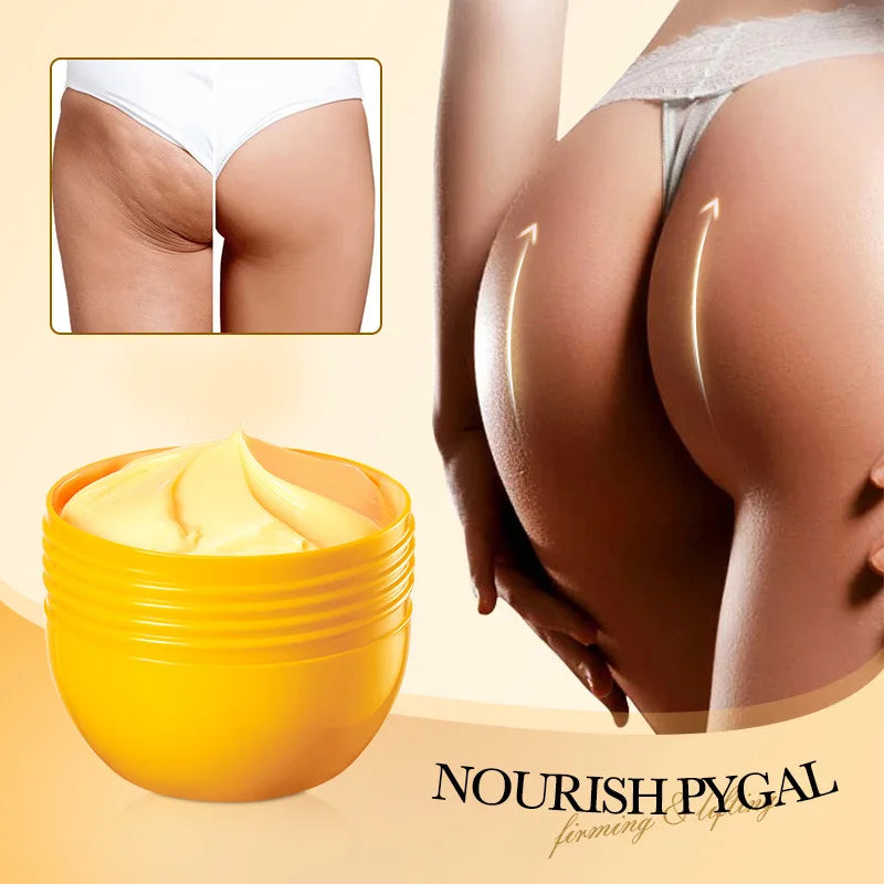 Óleo para crescimento das nádegas em creme firmador para quadril grande com textura suave