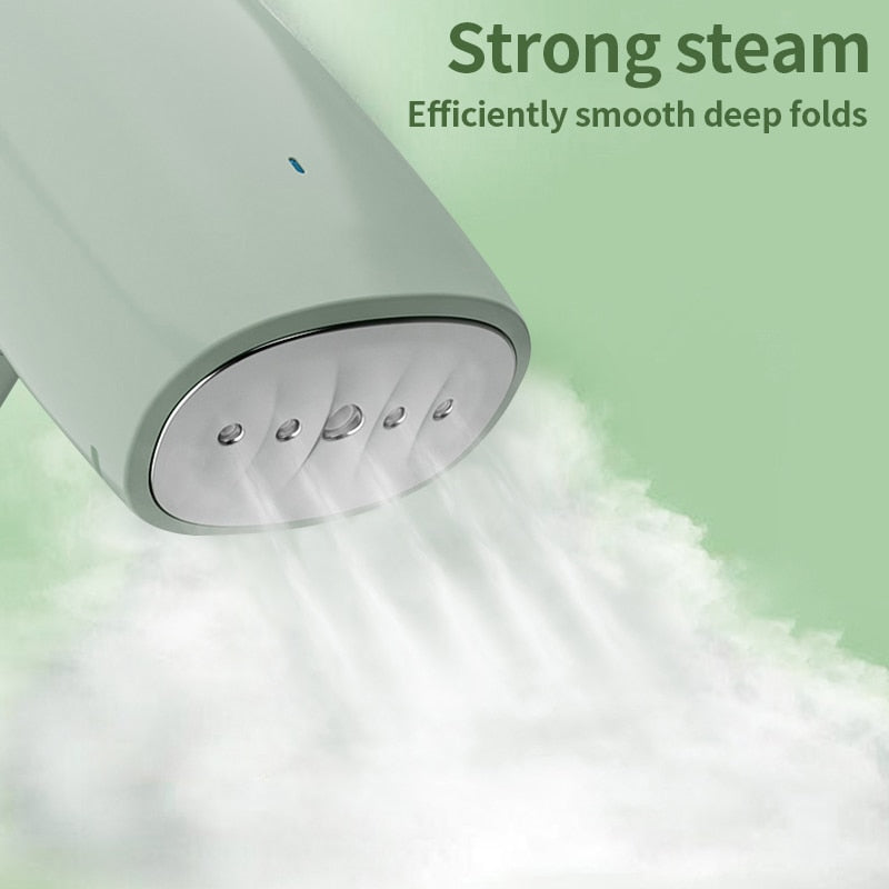 Ferro a vapor SAENGQ com design ergonômico, ideal como vaporizador para roupas com vapor forte