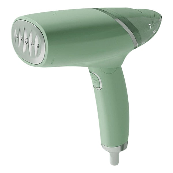 Ferro a vapor SAENGQ em verde, portátil e eficiente como vaporizador para roupas