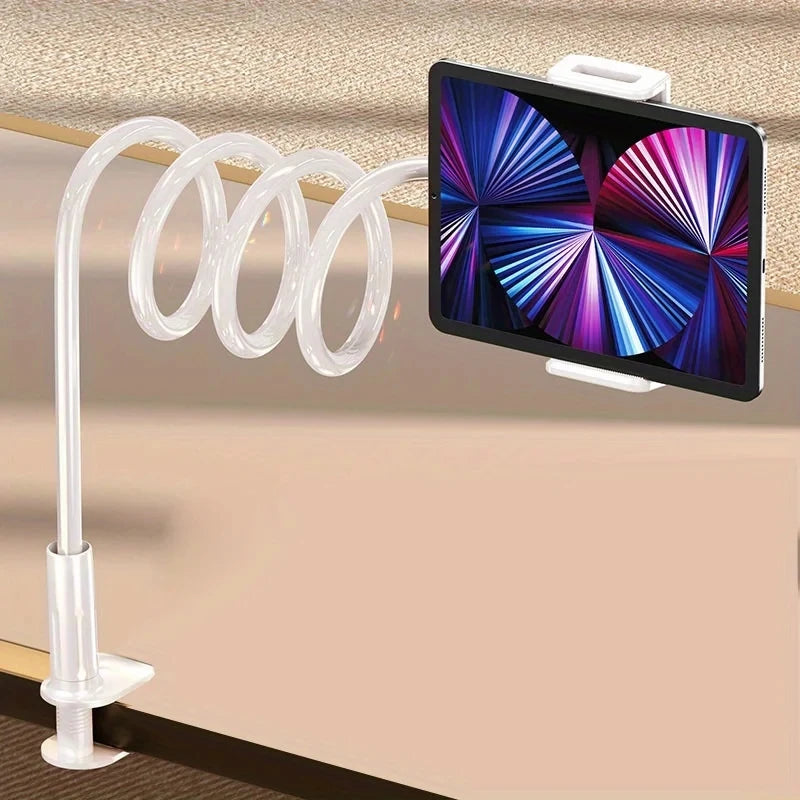 Suporte multifuncional articulado para celular e tablet, ideal como bed mount para celular, com design flexível