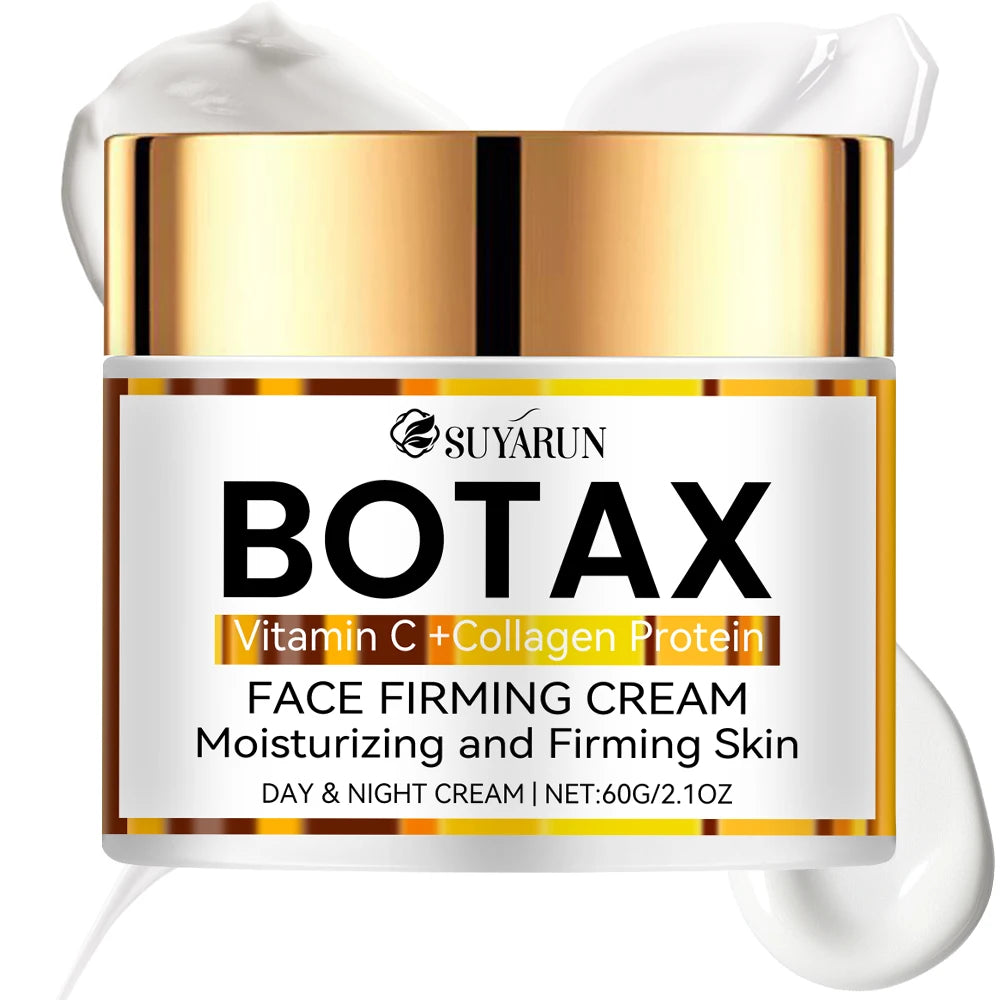 Creme Facial Antienvelhecimento Profissional Suyarun com Vitamina C e Colágeno para Pele Hidratada e Firmada