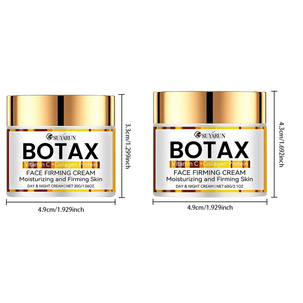 Creme facial antienvelhecimento profissional Suyarun com Vitamina C e Colágeno para pele firme e hidratada