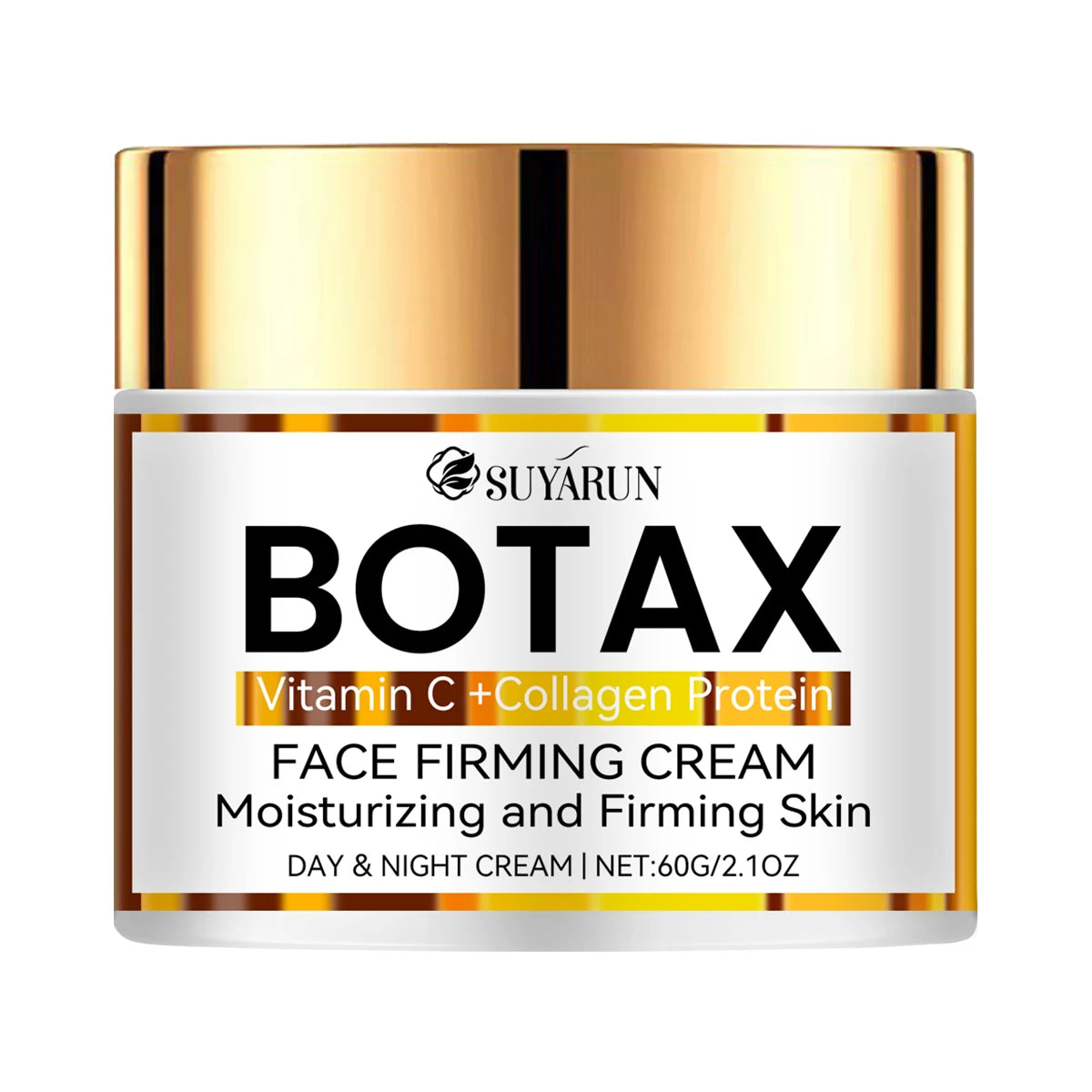 Creme facial antienvelhecimento profissional SUYARUN com vitamina C e proteína de colágeno para pele firme e hidratada