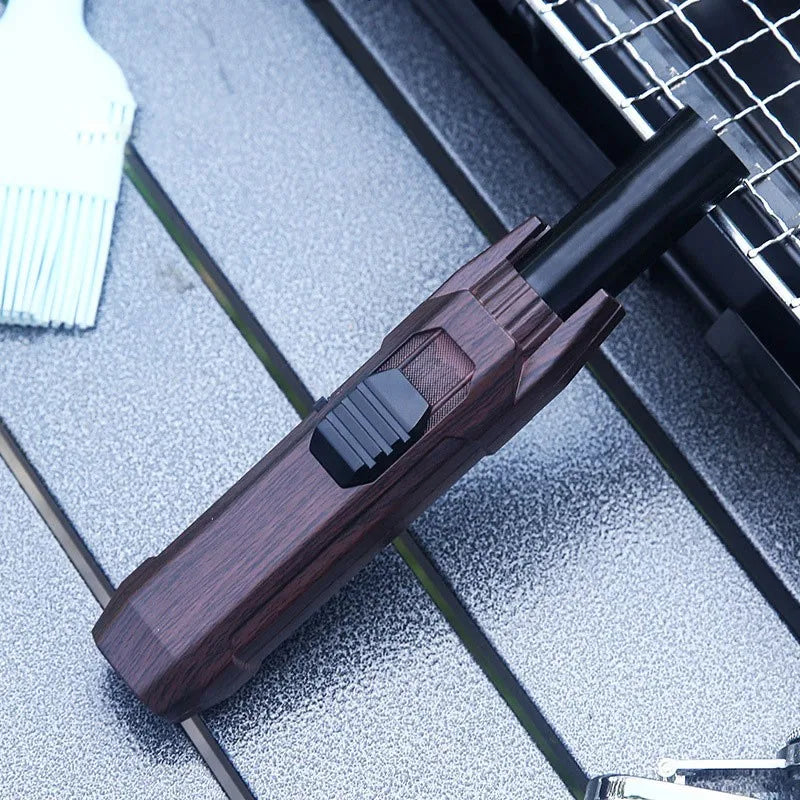 Tocha de chama de jato NOENNAME_NULL com design ergonômico para uso em churrasco e soldagem
