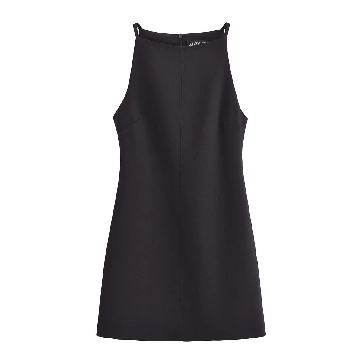 Vestido feminino curto elegante em preto, ideal para festas e ocasiões especiais