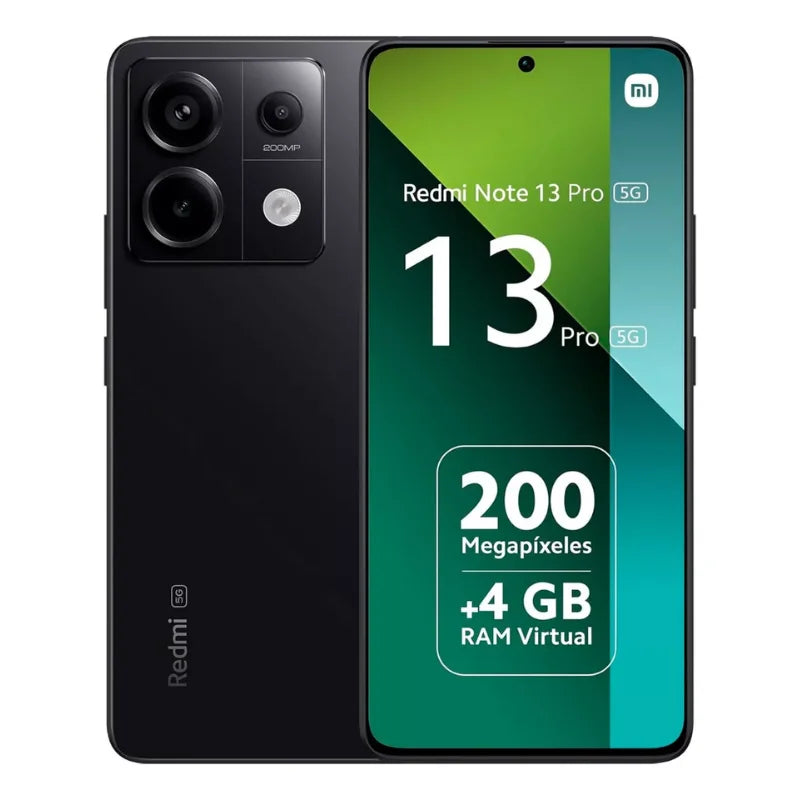 Smartphone Xiaomi topo de linha Redmi Note 13 Pro com 200 megapixels e 4 GB de RAM virtual