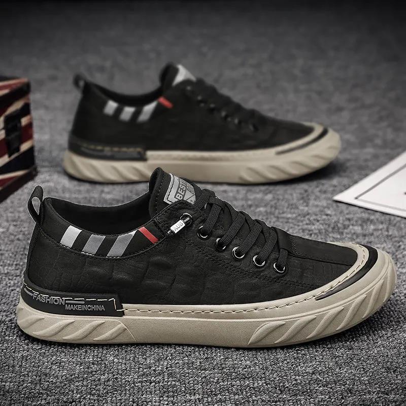 Sapatos antigos de Pequim masculinos em tom verde com design moderno e sola confortável