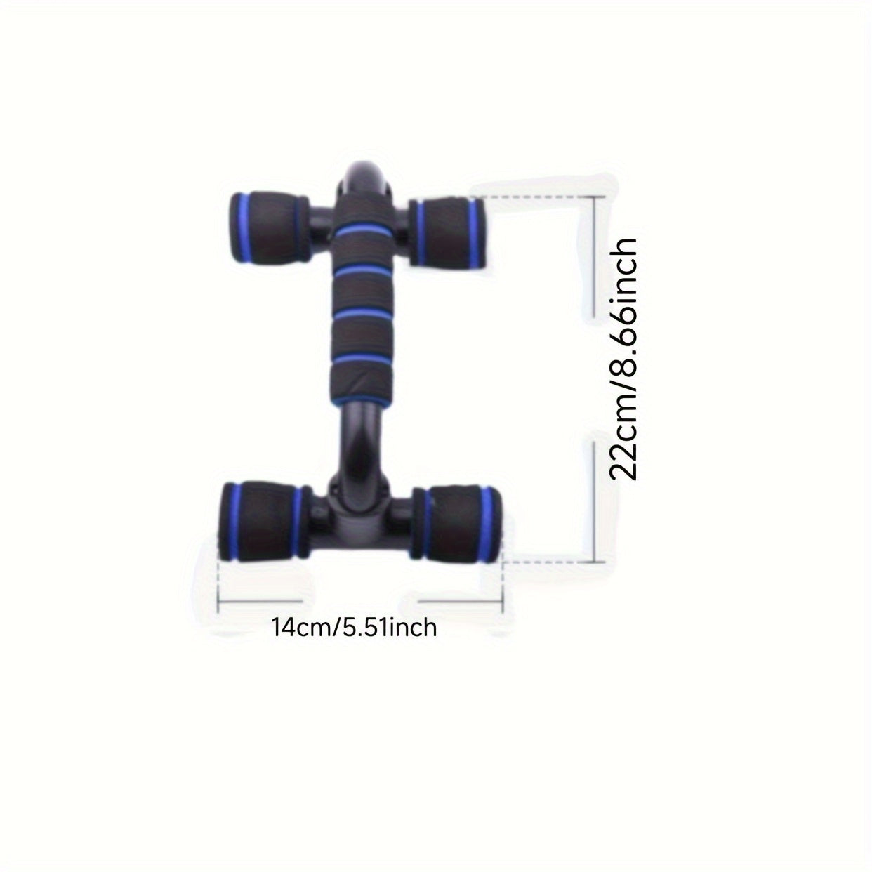 Conjunto de Equipamentos de Ginástica Universal, Inclui Roda Abdominal, Barra de Flexões, Fortalecedor de Pegada, Corda de Pular