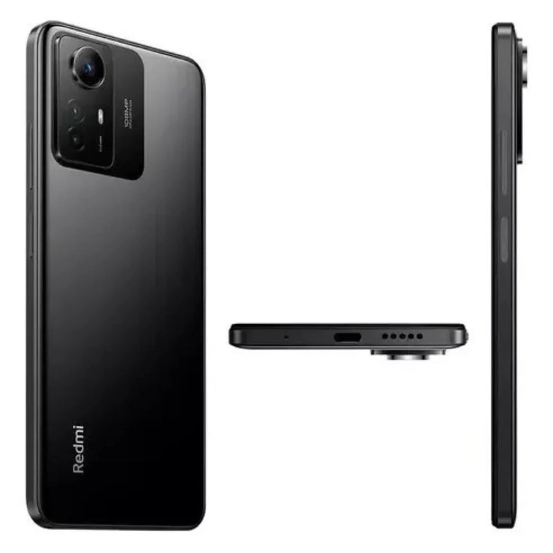 Smartphone XIAOMI REDMI NOTE 12S 256GB Onyx Black 8GB Ram Versão Global | 4G , ROM Global , Câmera 108MP , Carregador 18W