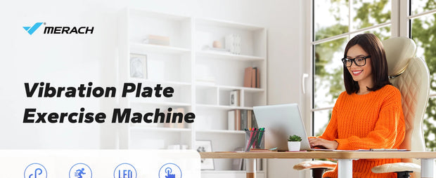 Máquina de exercício de placa vibratória para drenagem linfática, aliviar a dor, ajuda a dormir, queima de gordura, e perda de peso