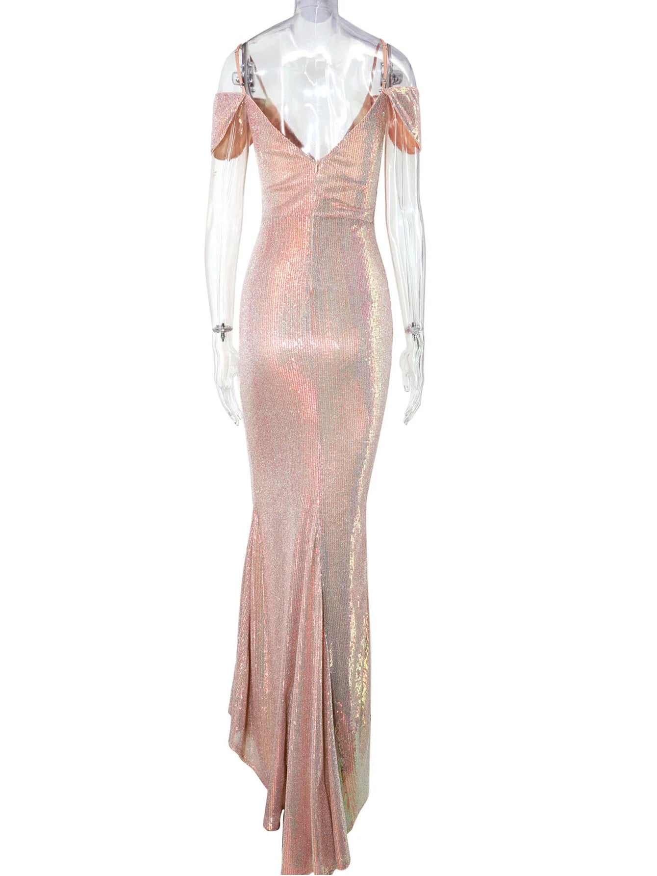 Vestido feminino, longo, maxi com lantejoulas, vestido para ocasiões festivas