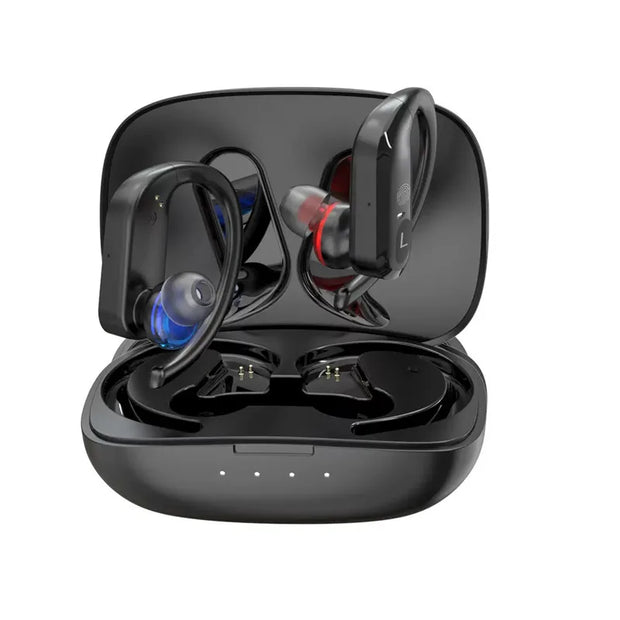 Aparelhos auditivos sem fio, fones de ouvido recarregáveis para perda auditiva surda grave, amplificador de som BTE