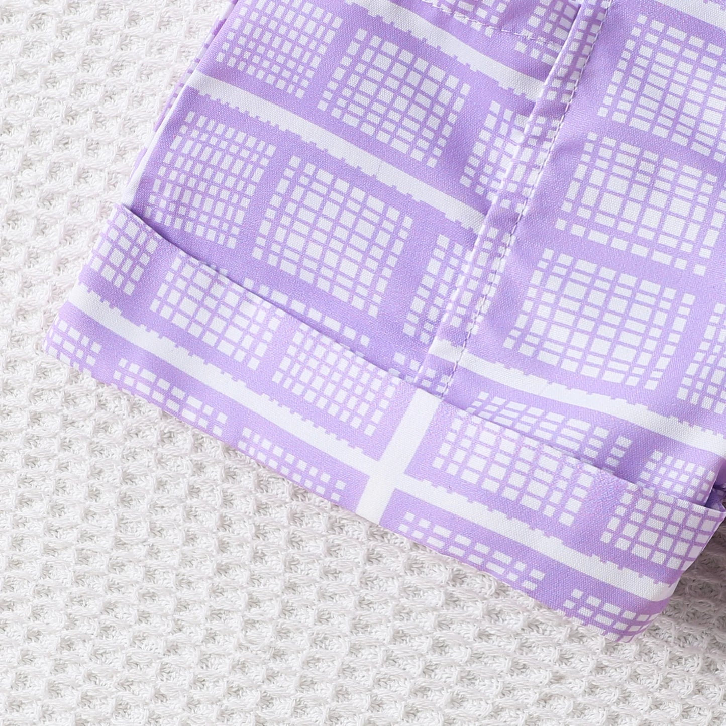 Conjunto infantil Estilo para meninas 1-4 anos de idade, 3 peças, confortável, doce pit strip colete + shorts com padrão impresso