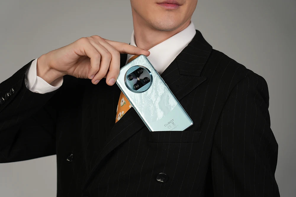 CUBOT X90, Smartphone Android 14, Tela curva AMOLED de 6,67 polegadas de 120 Hz, 32 GB de RAM (16 GB + 16 GB estendidos), 256 GB de ROM