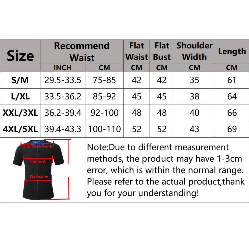 Camisa sauna masculina, suor, shapewear, calor armadilha, treino de queima de gordura, camisas de emagrecimento, fitness tops espartilhos