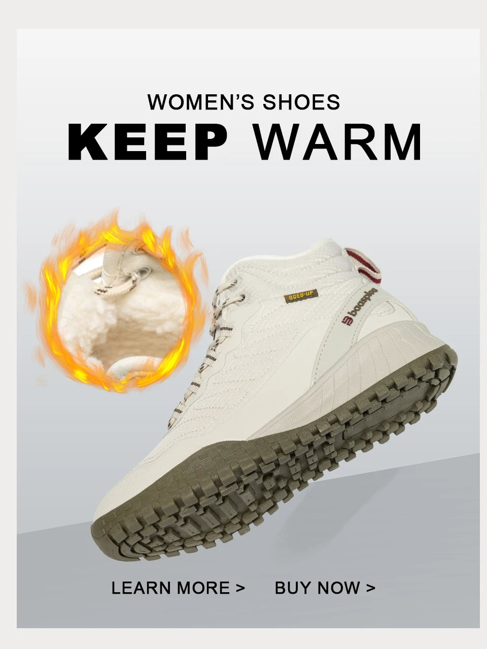 Botas de neve, tênis feminino, impermeável, de pelúcia quente, antiderrapante, invernos rigorosos