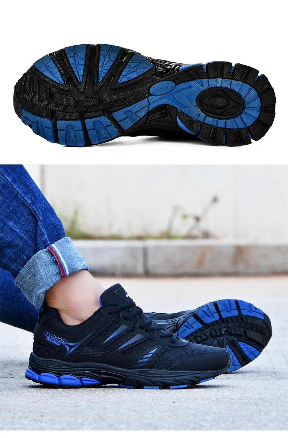 Tênis Masculino Esportivos, Respiráveis, Confortáveis, Estilo de Design Novo, Popular