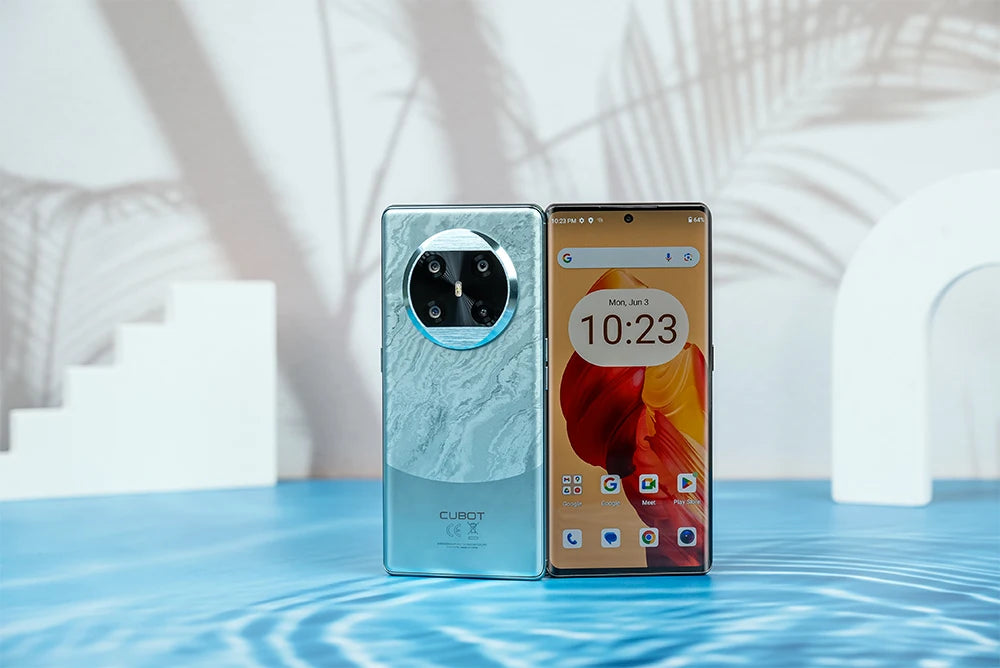 CUBOT X90, Smartphone Android 14, Tela curva AMOLED de 6,67 polegadas de 120 Hz, 32 GB de RAM (16 GB + 16 GB estendidos), 256 GB de ROM