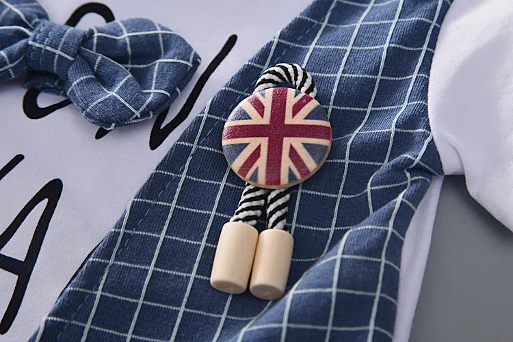 Conjunto de roupas infantis, meninas e meninos, camiseta e shorts, 2 pçs,casual