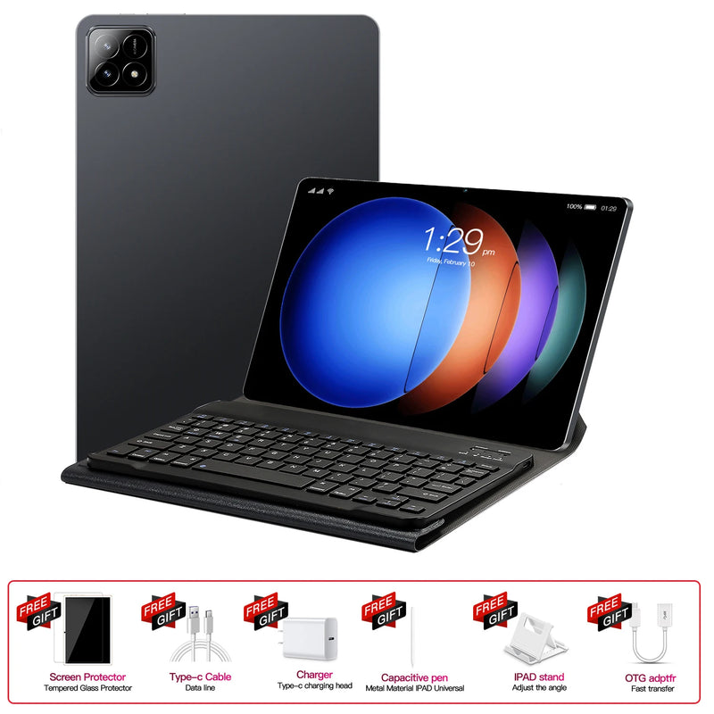 Computador tablet 11" android 14 snapdragon 888 20000 mah versão global 2025 xioami pad 7 pro 16gb + 1tb 2t 5g cartão sim duplo hd 4k