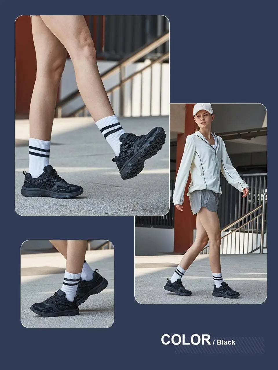 Tênis feminino, respiráveis, leves, brancos,  esportivos, malha de rendas, confortável, antiderrapante, para caminhada, corrida