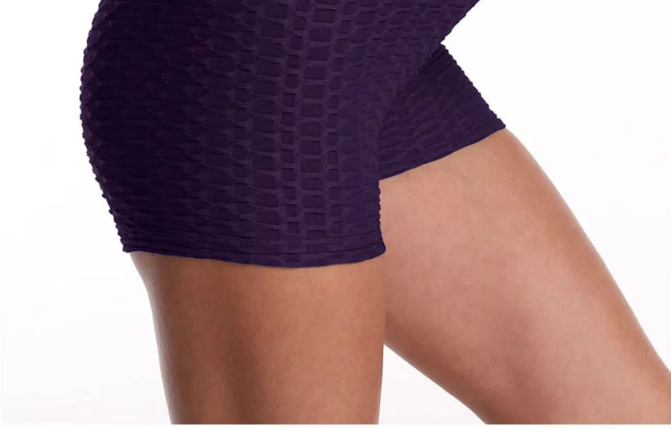 Shorts feminino de yoga, respirável, de três pontos, em jacquard, esportes fitness, levanta as nádegas, sexy,