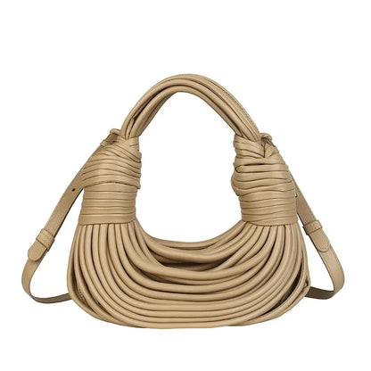 Bolsa feminina de festa, Bolsas De Noite, Clutch, Golden Noodle, Knot, Designer De Luxo