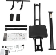 Máquina de exercício abdominal para uso doméstico, menos estresse no pescoço, costas e ombros, equipamento de fitness abdominal/core