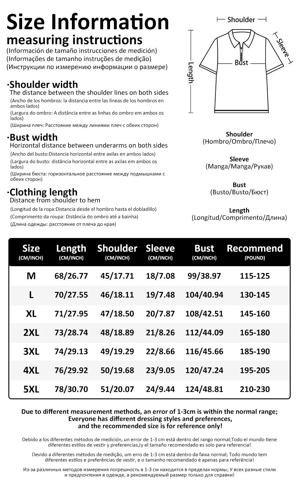 Camisas polo masculina com zíper, estampadas em 3D, camisas lapela, cotidianas, casuais masculinas de manga curta, roupas com botões extragrandes, 5XL