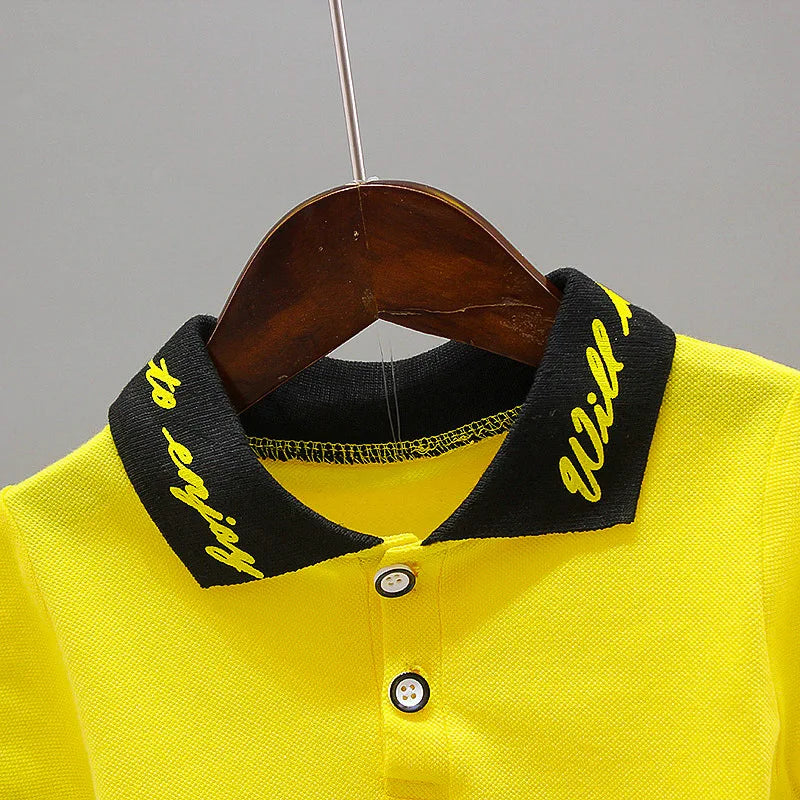 Conjunto de roupa infantil para bebê menino, verão, branco e preto, conjunto esportivo para crianças, roupas formais para meninos e meninas.