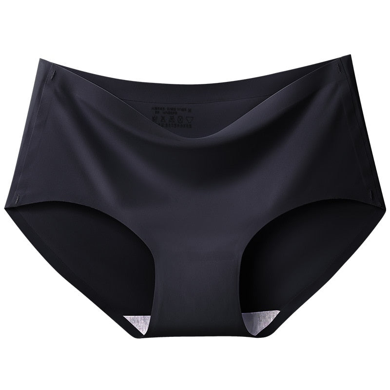 10 pçs Calcinhas Sem Costura Mulher Calcinha Sexy Calcinhas Gelo Seda Cueca Mulher Tanga Mulher Sexy Lingerie String Femme Bragas Stringi O Badalo do sino