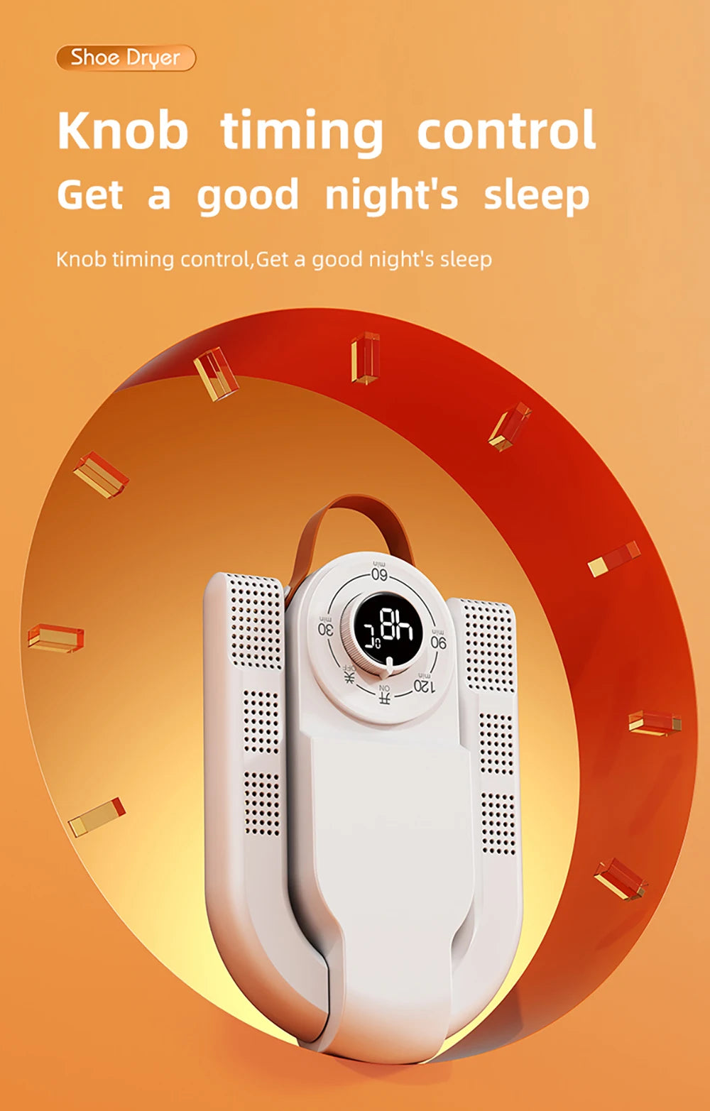 Máquina para secagem de sapatos 220v, sapatos, tênis, botas,chinelos, com hastes dobráveis, portátil