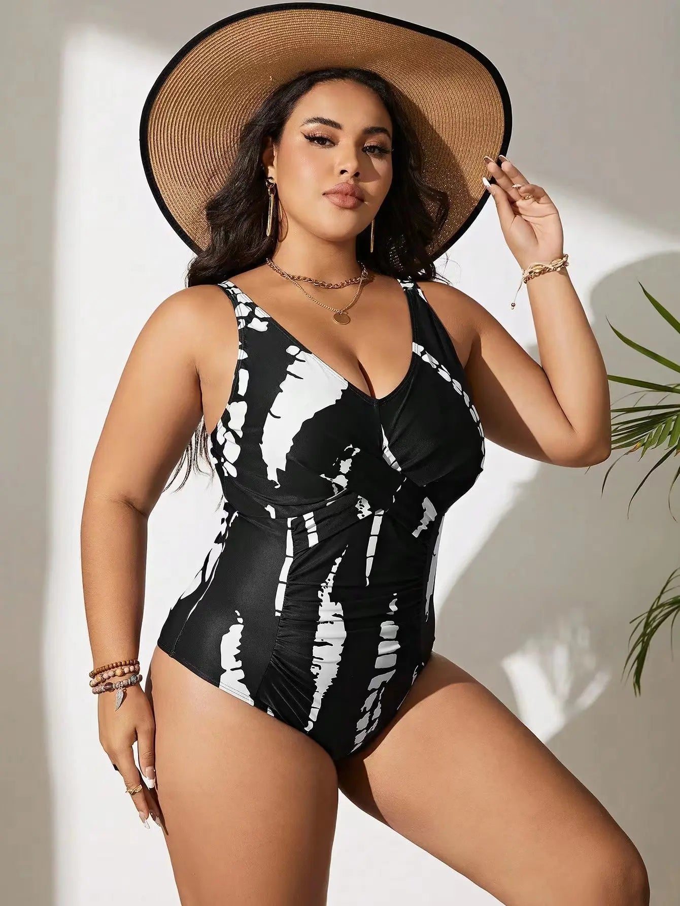 Maiô feminino sexy, tanga monokini, plus size, novo peça única de banho, bodysuit, beachwear 5xl