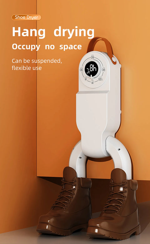 Máquina para secagem de sapatos 220v, sapatos, tênis, botas,chinelos, com hastes dobráveis, portátil