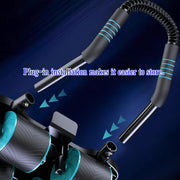 Roda de exercício abdominal silenciosa atualizada modelo 2025, com função de rebote automático, treinamento de cintura e músculos abdominais