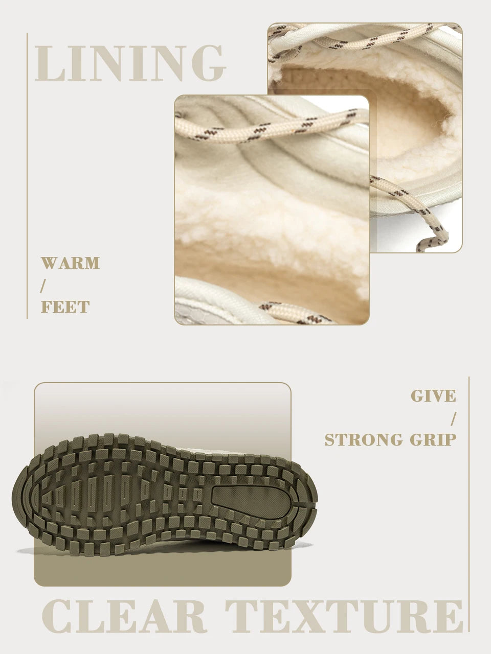 Botas de neve, tênis feminino, impermeável, de pelúcia quente, antiderrapante, invernos rigorosos