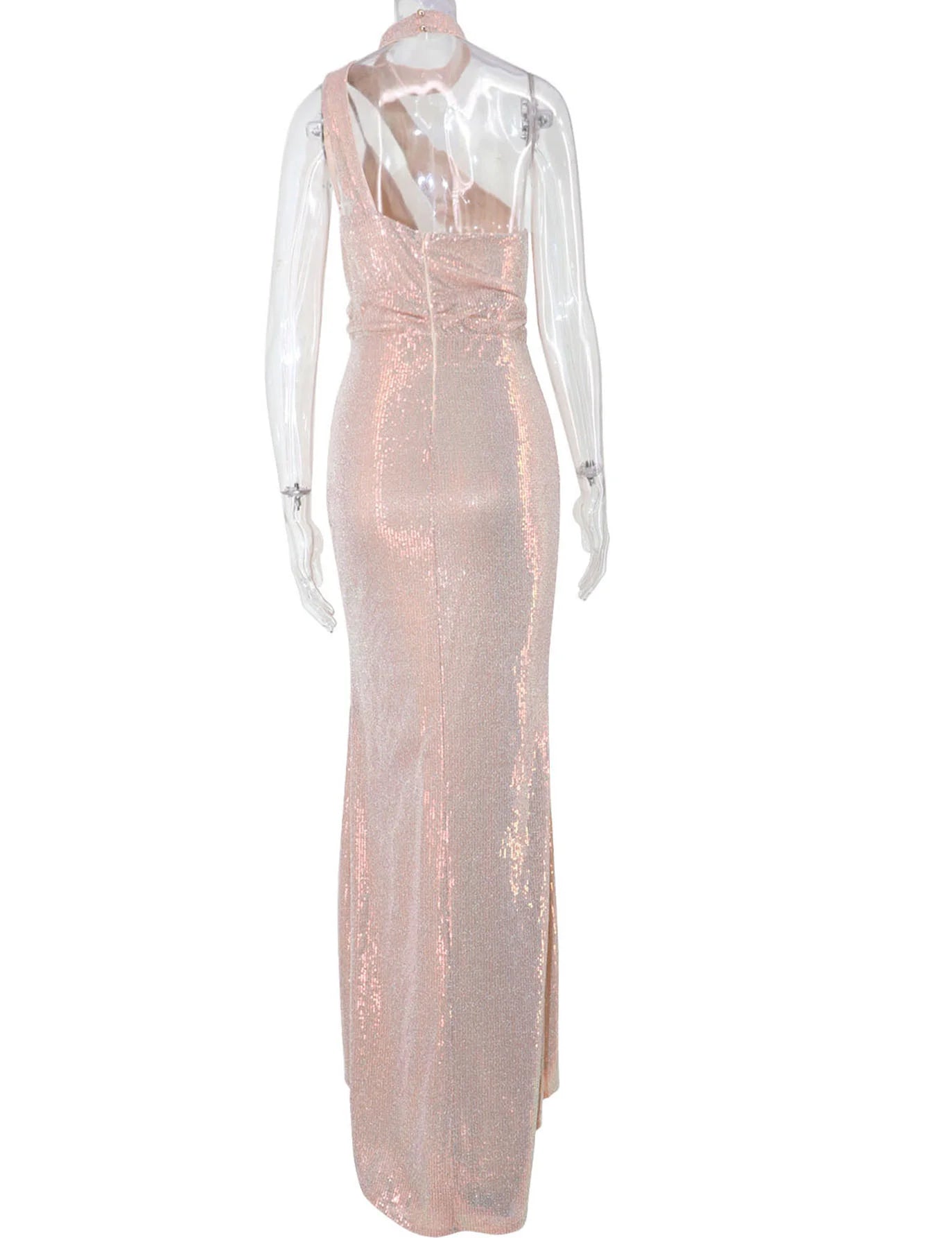 Vestido feminino, longo, maxi com lantejoulas, vestido para ocasiões festivas