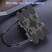 Roda de exercício abdominal silenciosa atualizada modelo 2025, com função de rebote automático, treinamento de cintura e músculos abdominais