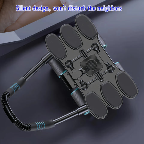 Roda de exercício abdominal silenciosa atualizada modelo 2025, com função de rebote automático, treinamento de cintura e músculos abdominais