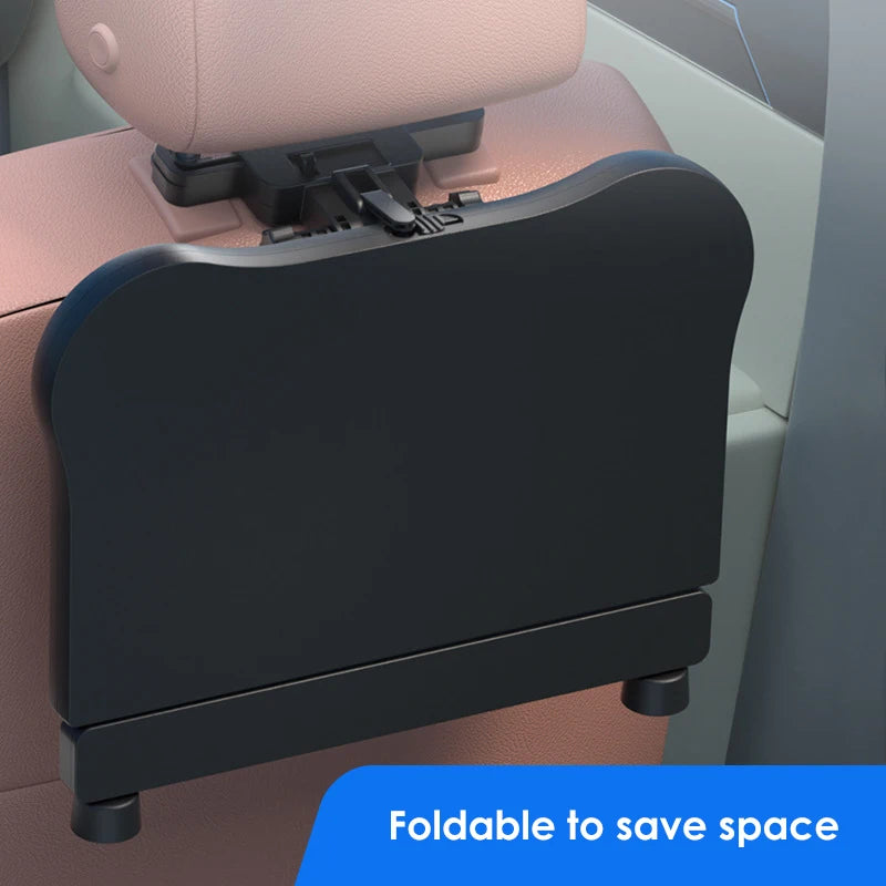 Suporte ajustável multifuncional de computador Suporte para trás do assento do carro Mesa de viagem