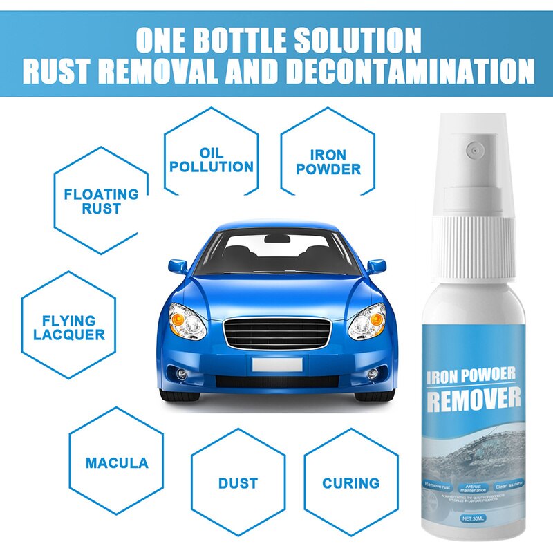 100 ML Multifuncional Removedor de Ferrugem Polidor de Superfície de Aço Inoxidável Roda de Carro Removedor de Ferrugem Spray Produtos de Limpeza Automotiva XMSJ