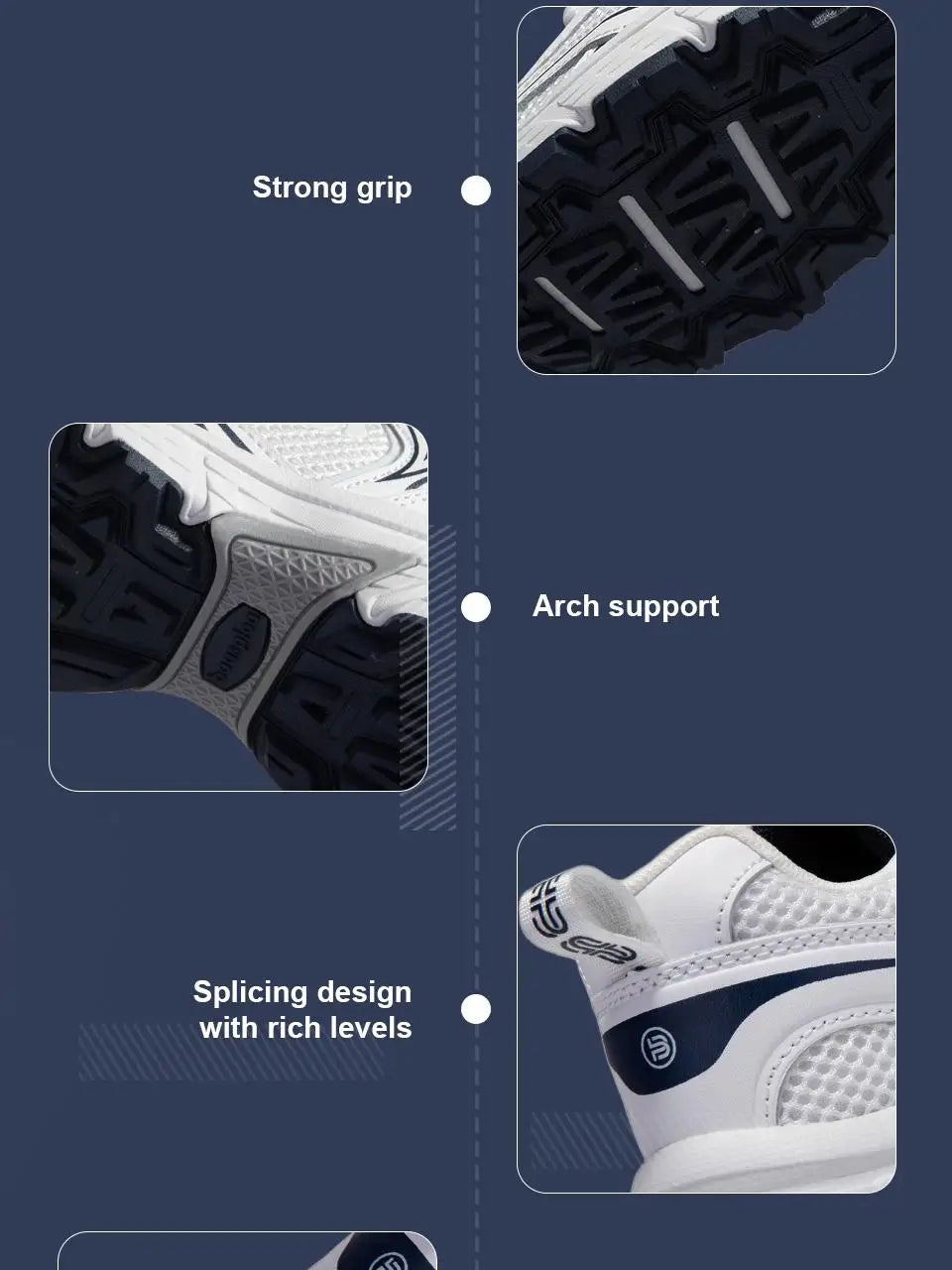 Tênis feminino, respiráveis, leves, brancos,  esportivos, malha de rendas, confortável, antiderrapante, para caminhada, corrida