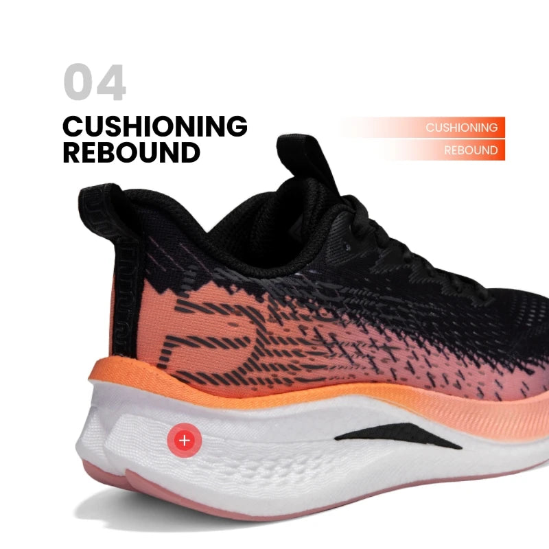 Tênis feminino, leves, respiráveis, antiderrapantes, placa de carbono,esportivos, profissionais