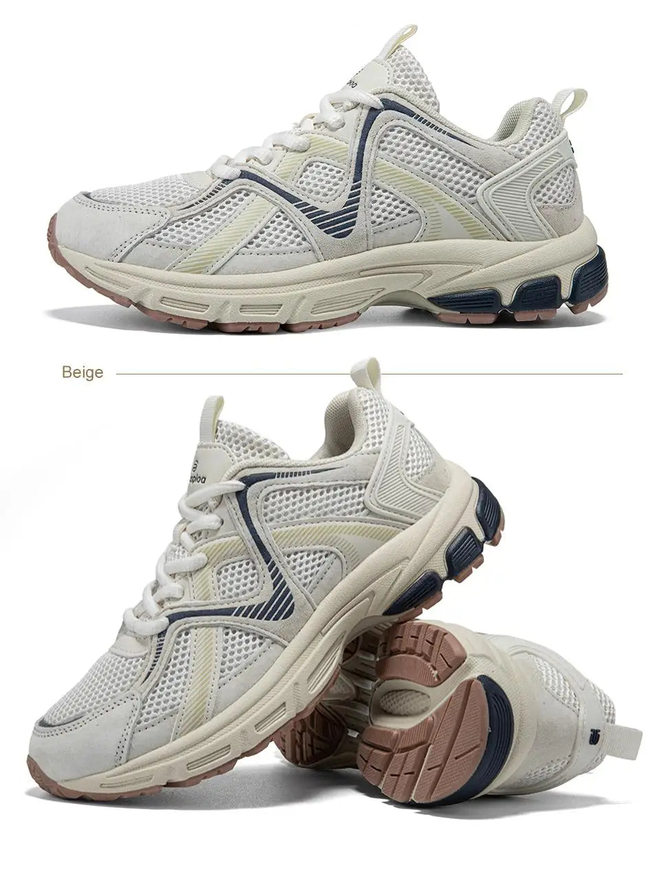 Tênis feminino, leves, respiráveis, esportivos, malha de renda, confortável, casuais, de borracha antiderrapante