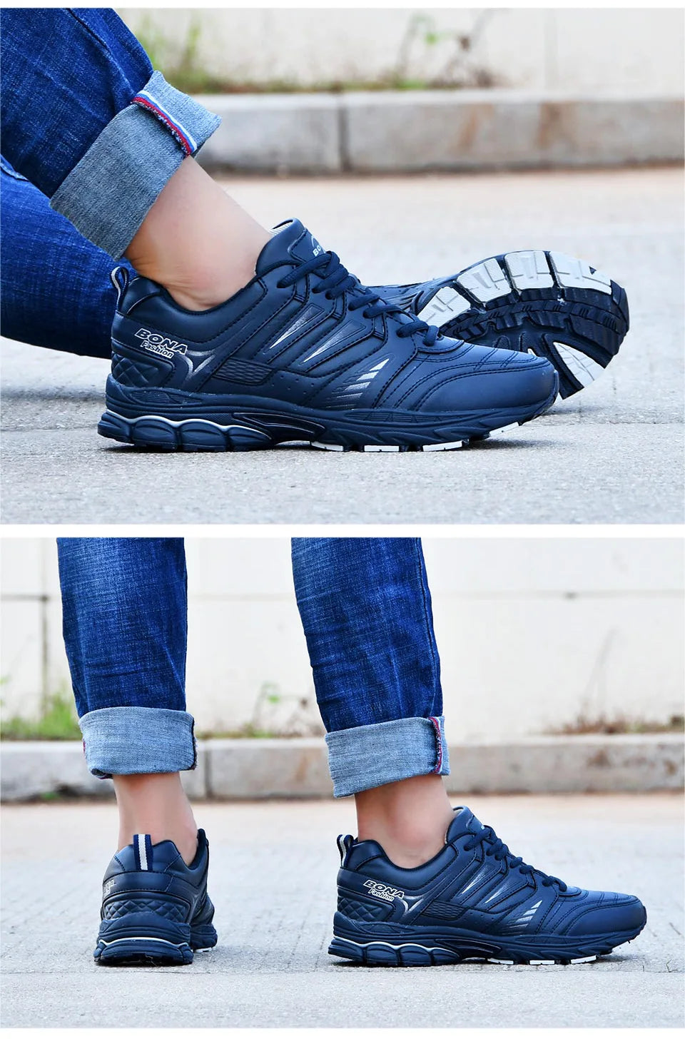 Tênis Masculino Esportivos, Respiráveis, Confortáveis, Estilo de Design Novo, Popular