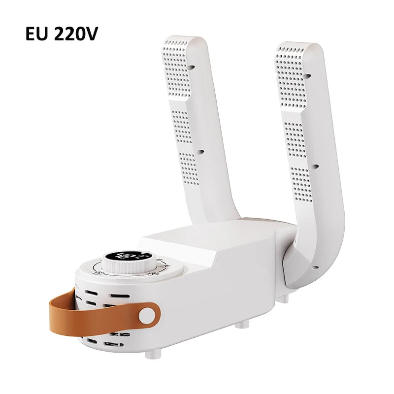 Máquina para secagem de sapatos 220v, sapatos, tênis, botas,chinelos, com hastes dobráveis, portátil