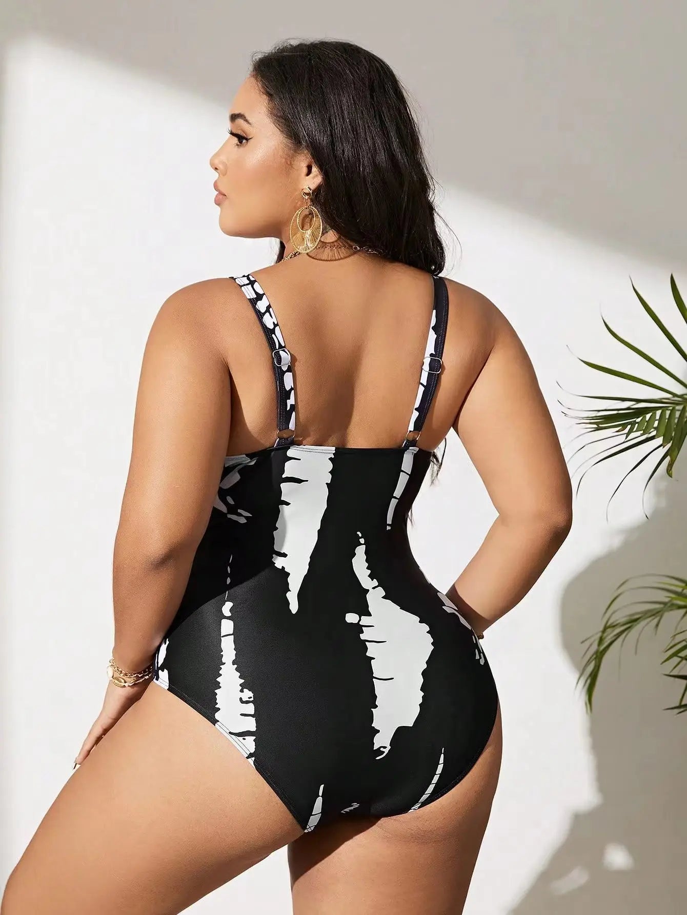 Maiô feminino sexy, tanga monokini, plus size, novo peça única de banho, bodysuit, beachwear 5xl
