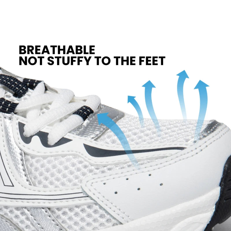 Tênis esportivos femininos, malha respirável, leves, casuais, de caminhada, confortável, de corrida, antiderrapante