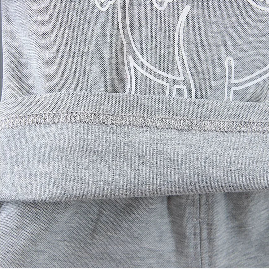 Conjunto infantil bebê menino, roupas de verão, casual, esporte, terno camisa polo + shorts 2 pçs, dinossauro impressão